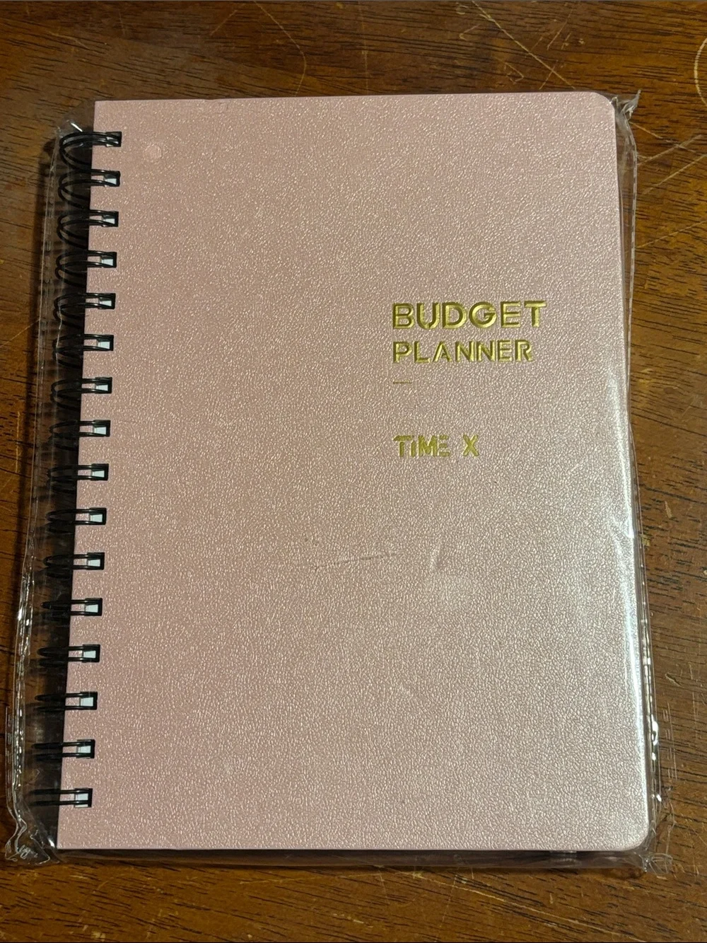 Timex Pink Budget Planner Notebook